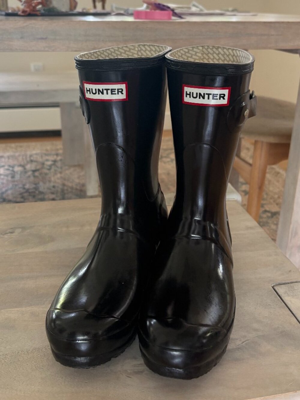 HUNTER Original Short Gloss Rain Boot - Women's
